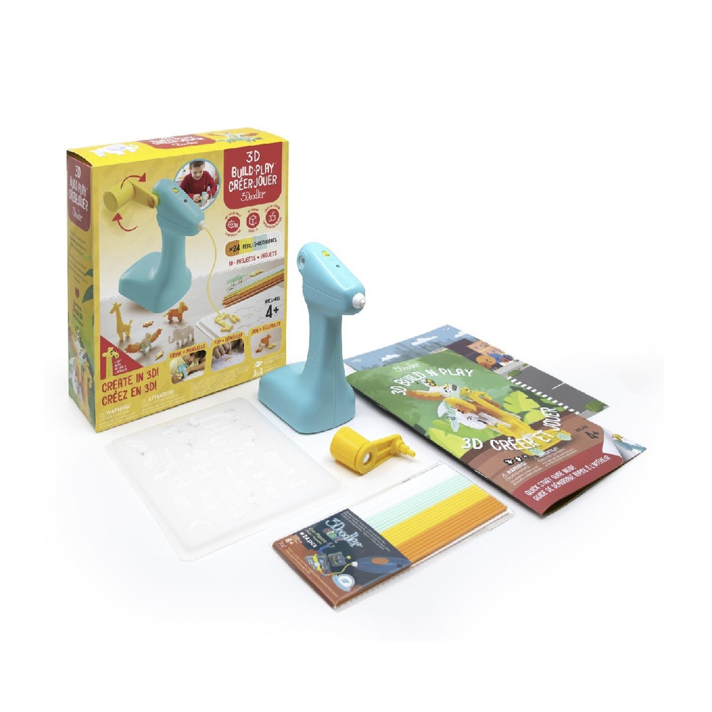 Lápiz 3D 3Doodler Pack 3D "Build and Play" STEAM