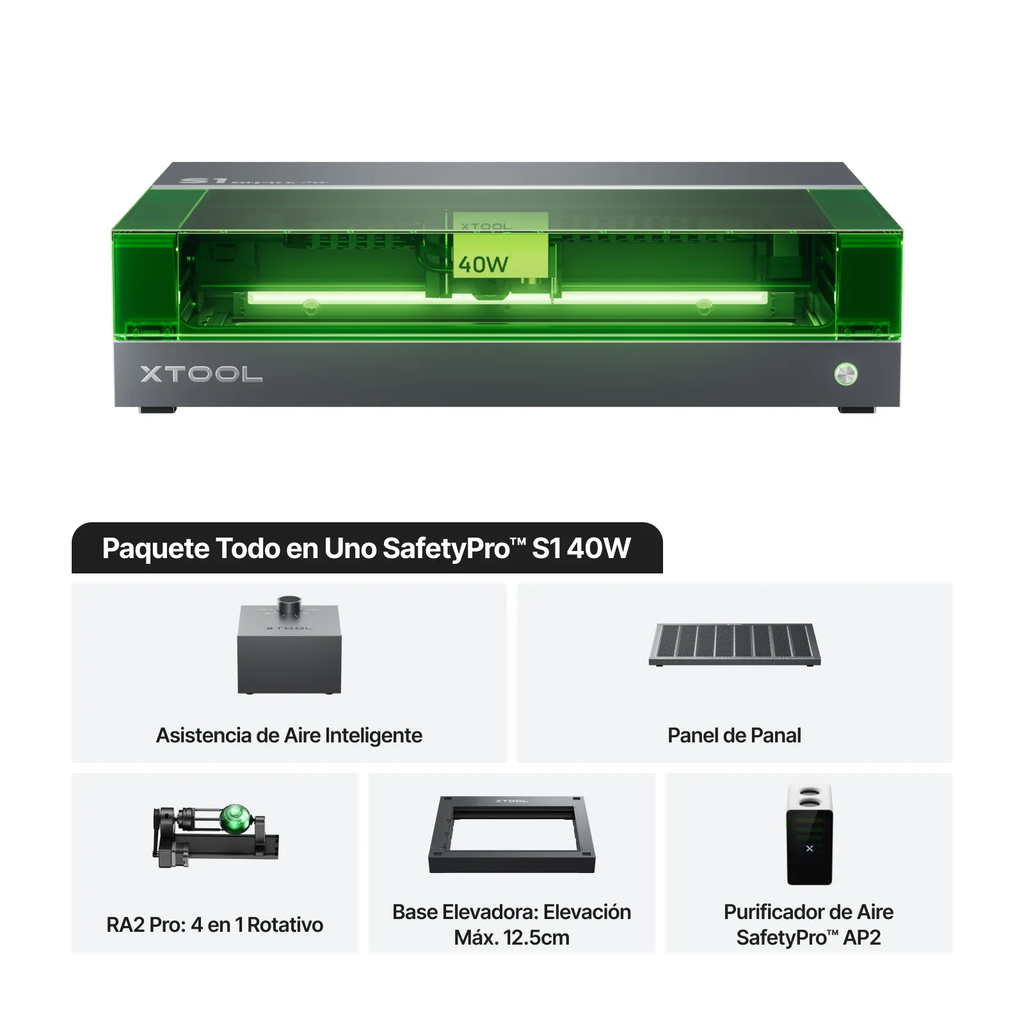 xTool S1 All in One - 40W - diode laser cutter