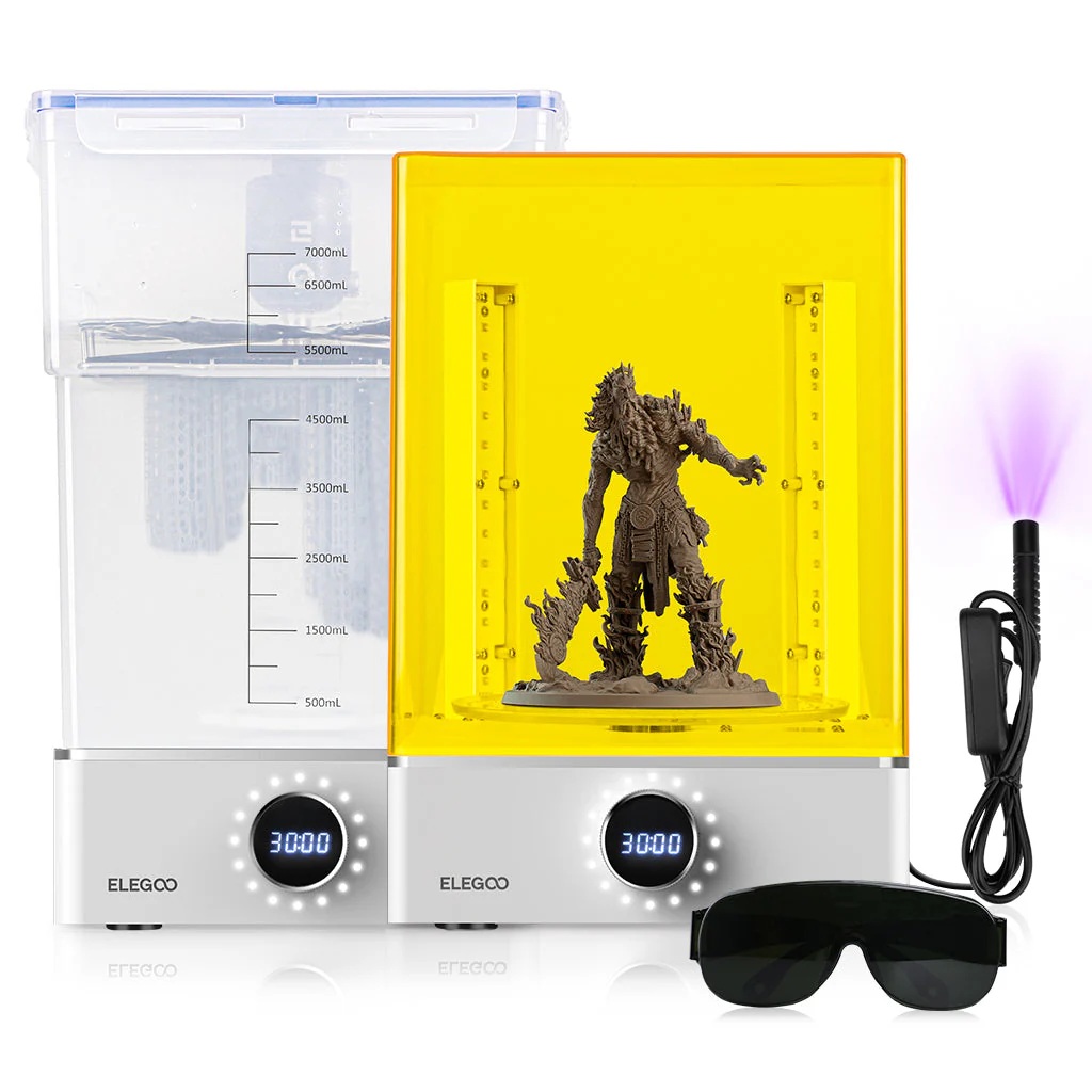 Elegoo Mercury XS Bundle | Máquina de lavado y curado