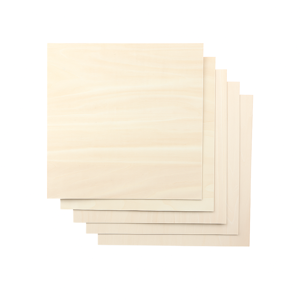 Snapmaker Basswood Sheet-A350 / 300x300x1,5mm / 5-pack