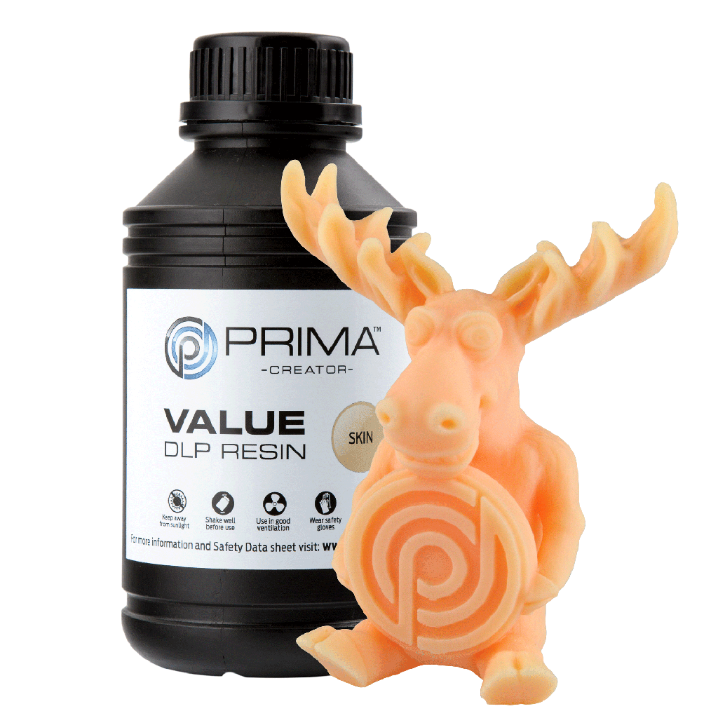 PrimaCreator Value UV / DLP Resin - 500 g - Skin