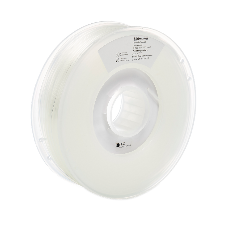Ultimaker Nylon - 2.85 mm - 750 g - Transparent