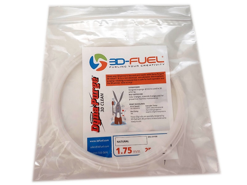 Filamento de limpieza y purga Dyna-Purge® 3D Clean™ - 1,75 mm - 25 g