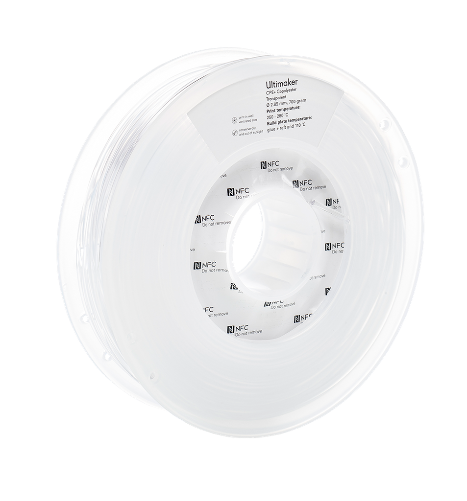 Ultimaker CPE+ - 2.85 mm - 700 g - Transparent