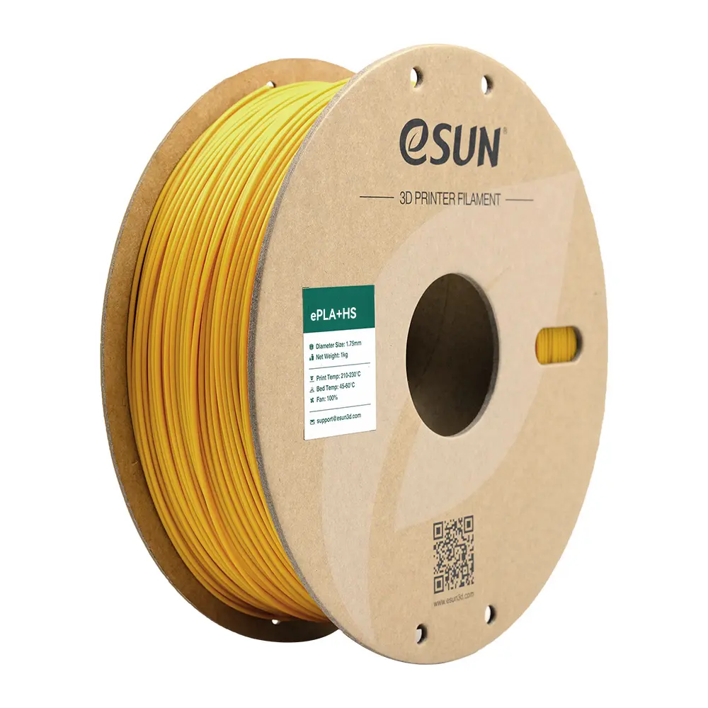 eSun PLA+ High Speed - 3D printing filament – 1.75mm (1Kg) – Yellow