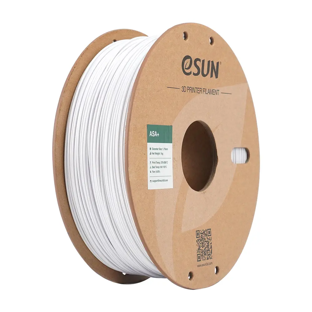 eSUN ASA+ - 3D Printing Filament – 1.75 mm (1 kg) –  Cold White