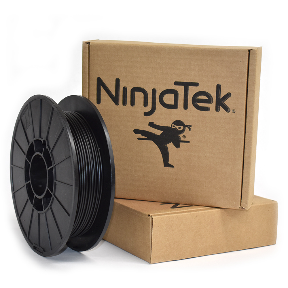 NinjaTek - 3D printing filament - 2.85 mm (0.5 kg) - Midnight Black