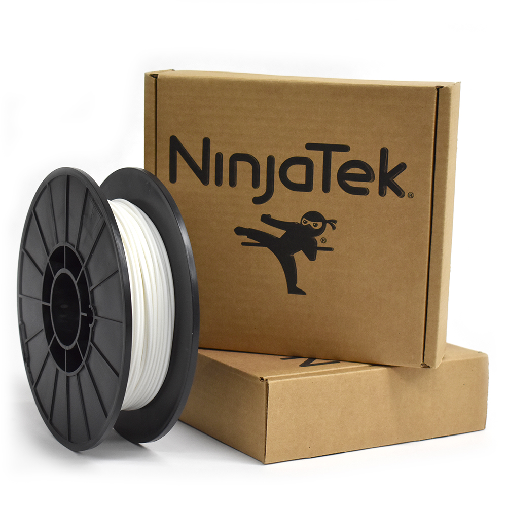 NinjaTek - 3D printing filament - 2.85 mm (0.5 kg) - Snow White