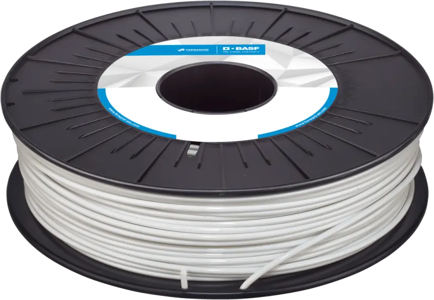 BASF Ultrafuse TPU 95A - Filamento para impresión 3D – 2,85 mm (750g) – Blanco