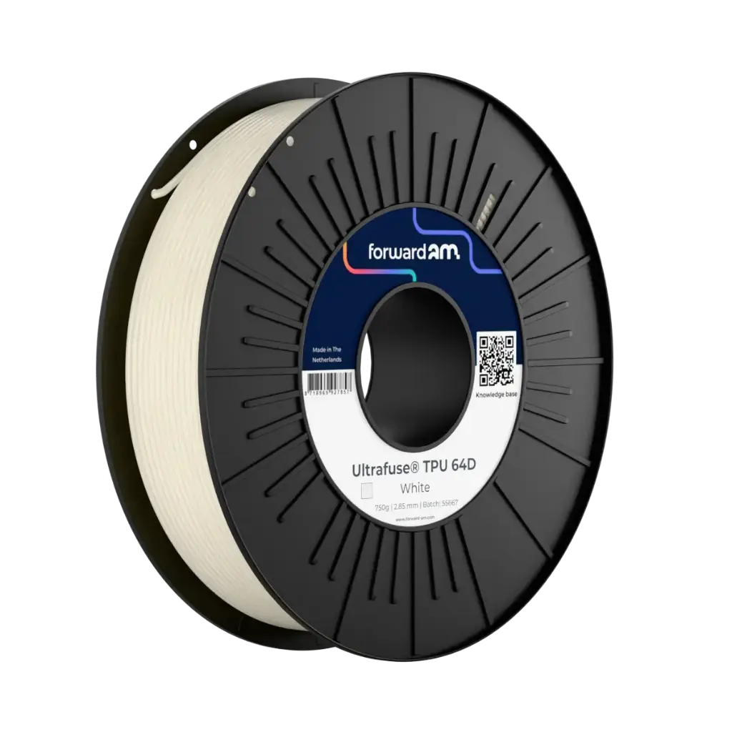Forward AM Ultrafuse TPU 64D - 3D printing filament – 2.85 mm (750g) – White