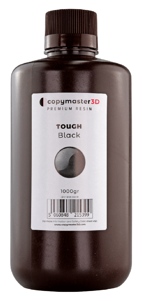 Copymaster3D Tough UV ABS Like Resin - 1 kg - Black