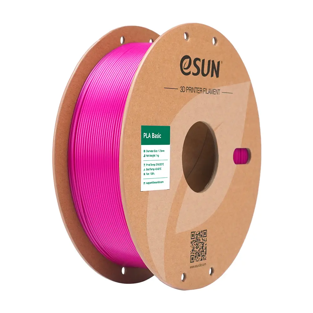 eSUN PLA-Basic - Filamento para impresión 3D – 1,75mm (1Kg) – Morado
