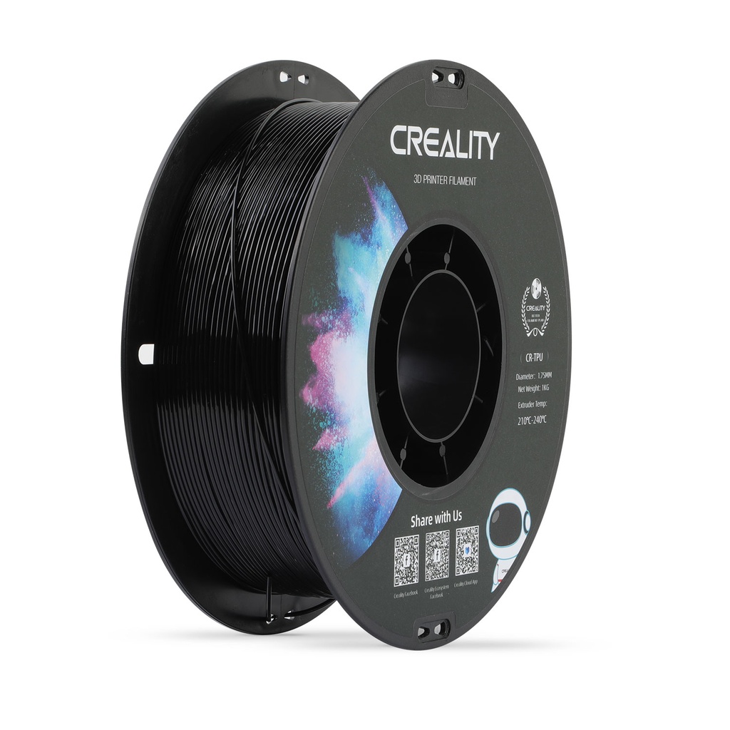 Creality CR-TPU - Filamento para impresión 3D - 1,75mm (1Kg) - Negro