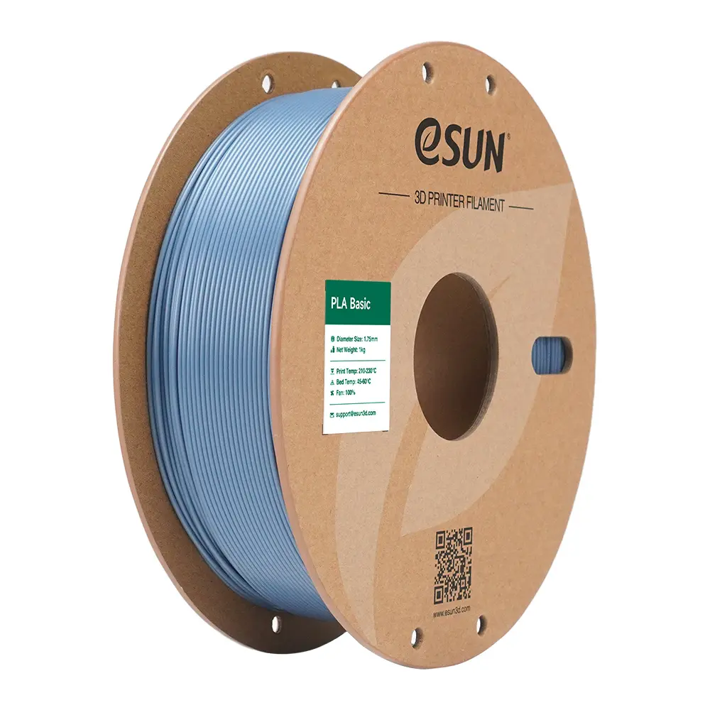 eSUN PLA-Basic - 3D Printing Filament - 1.75 mm (1 kg) - Light Gray
