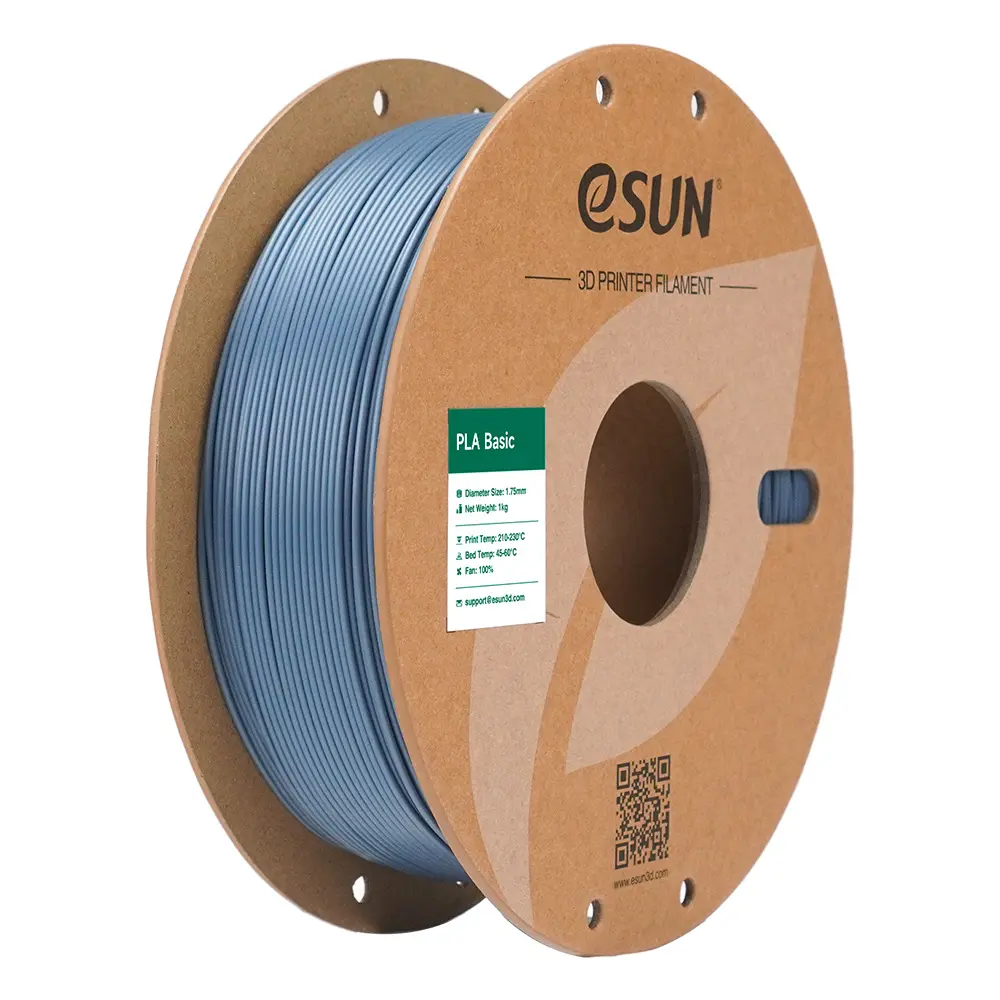 eSUN PLA-Basic - 3D printing filament – 1.75mm (1Kg) – Grey