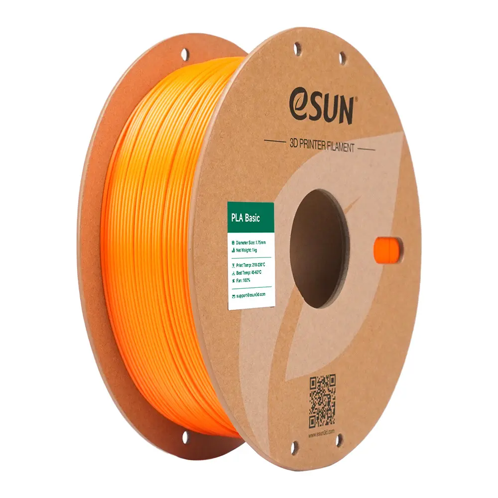 eSUN PLA-Basic - 3D printing filament – 1.75mm (1Kg) – Orange