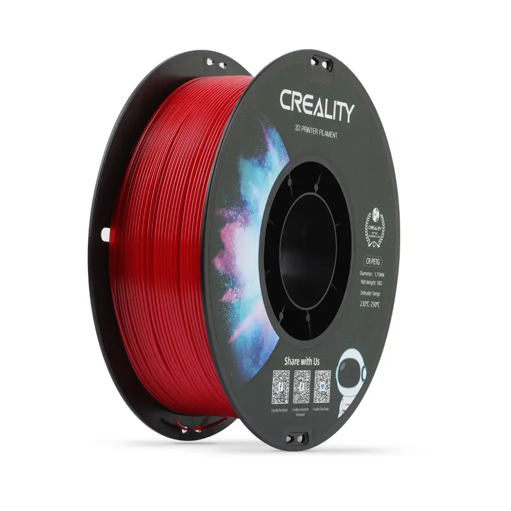 Creality CR-PETG - 3D printing filament - 1.75mm (1Kg) - Red