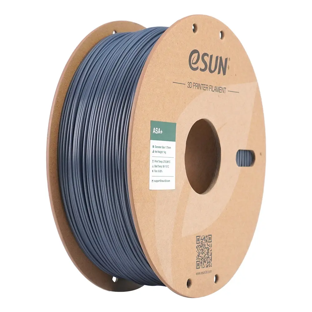 eSUN ASA+ - 3D Printing Filament – 1.75 mm (1 kg) – Gray