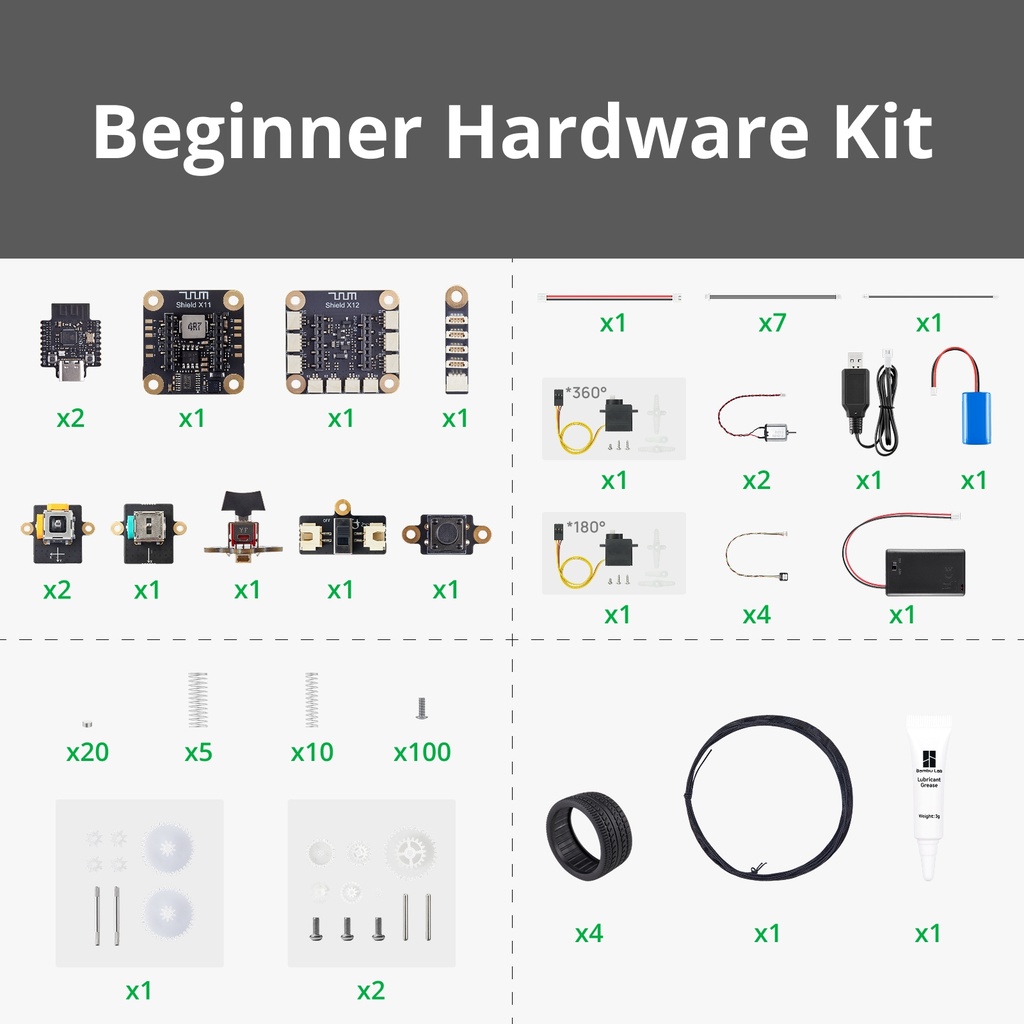 Kit de hardware CyberBrick de Bambu Lab