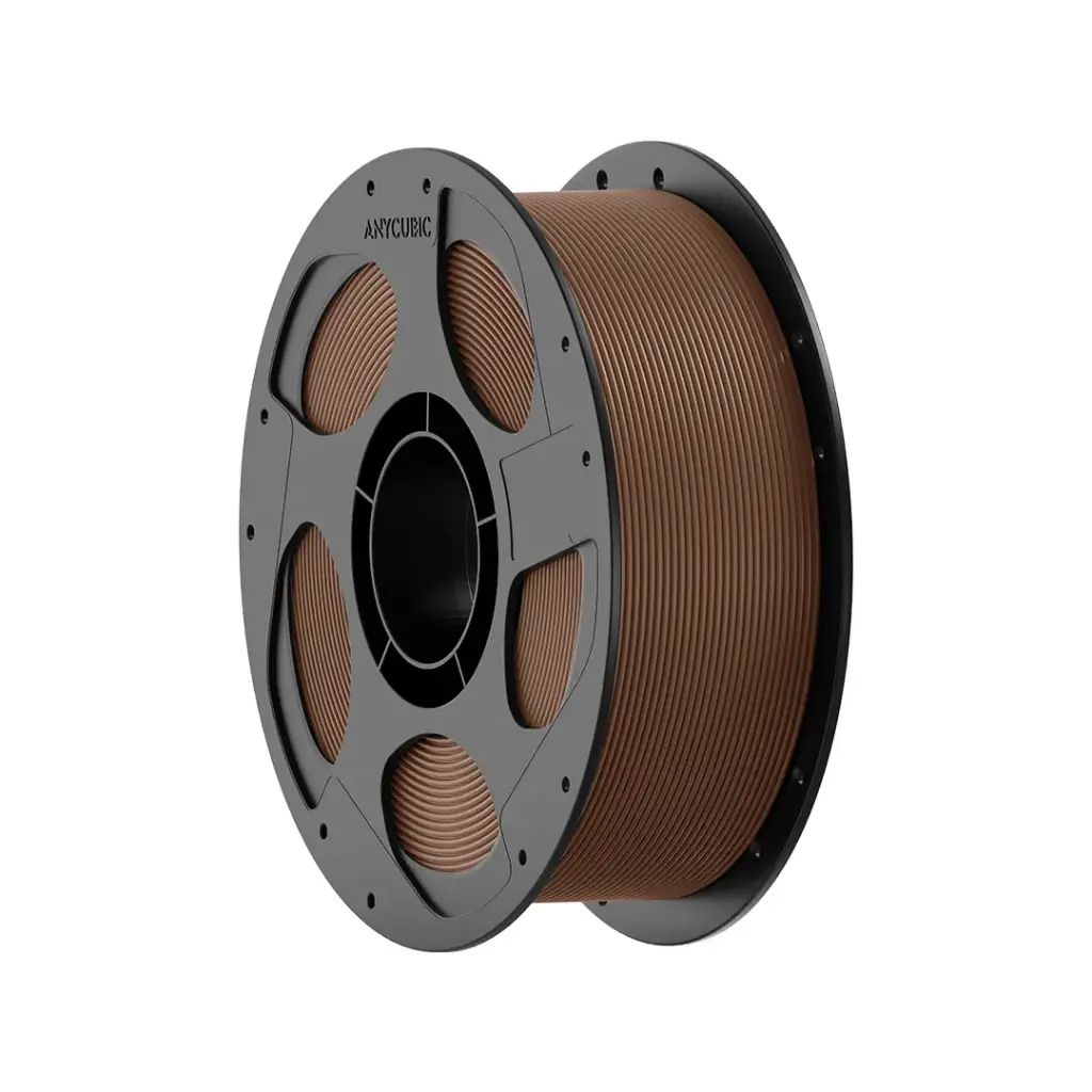 Anycubic PLA Basic RFID - Filamento para impresión 3D - 1,75mm (1Kg) – Marrón bronce