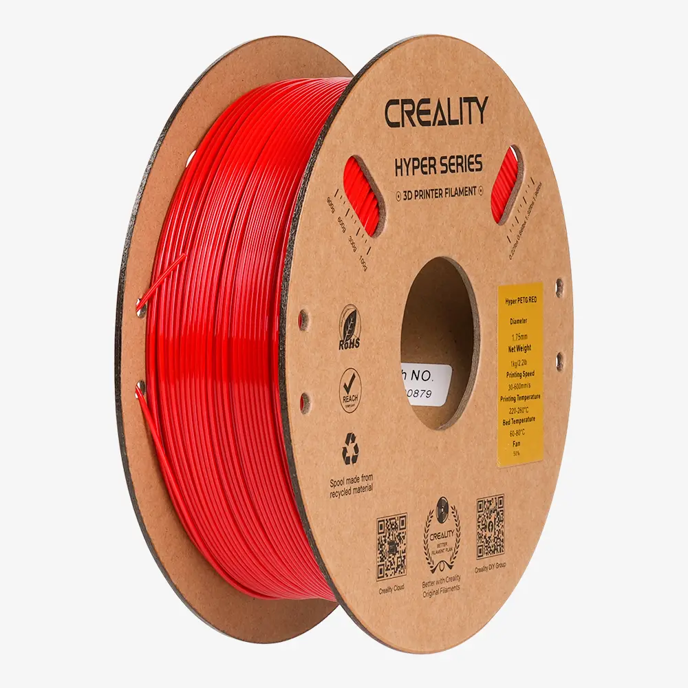 Creality Hyper PETG - 3D printing filament - 1.75mm (1Kg) – Red