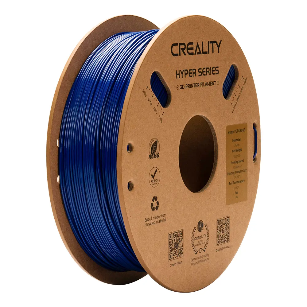 Creality Hyper PETG - Filamento para impresión 3D - 1,75mm (1Kg) – Azul