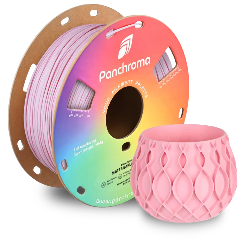 Panchroma™ PLA Mate - Filamento para impresión 3D - 1,75 mm (1 kg) - Rosa Sakura