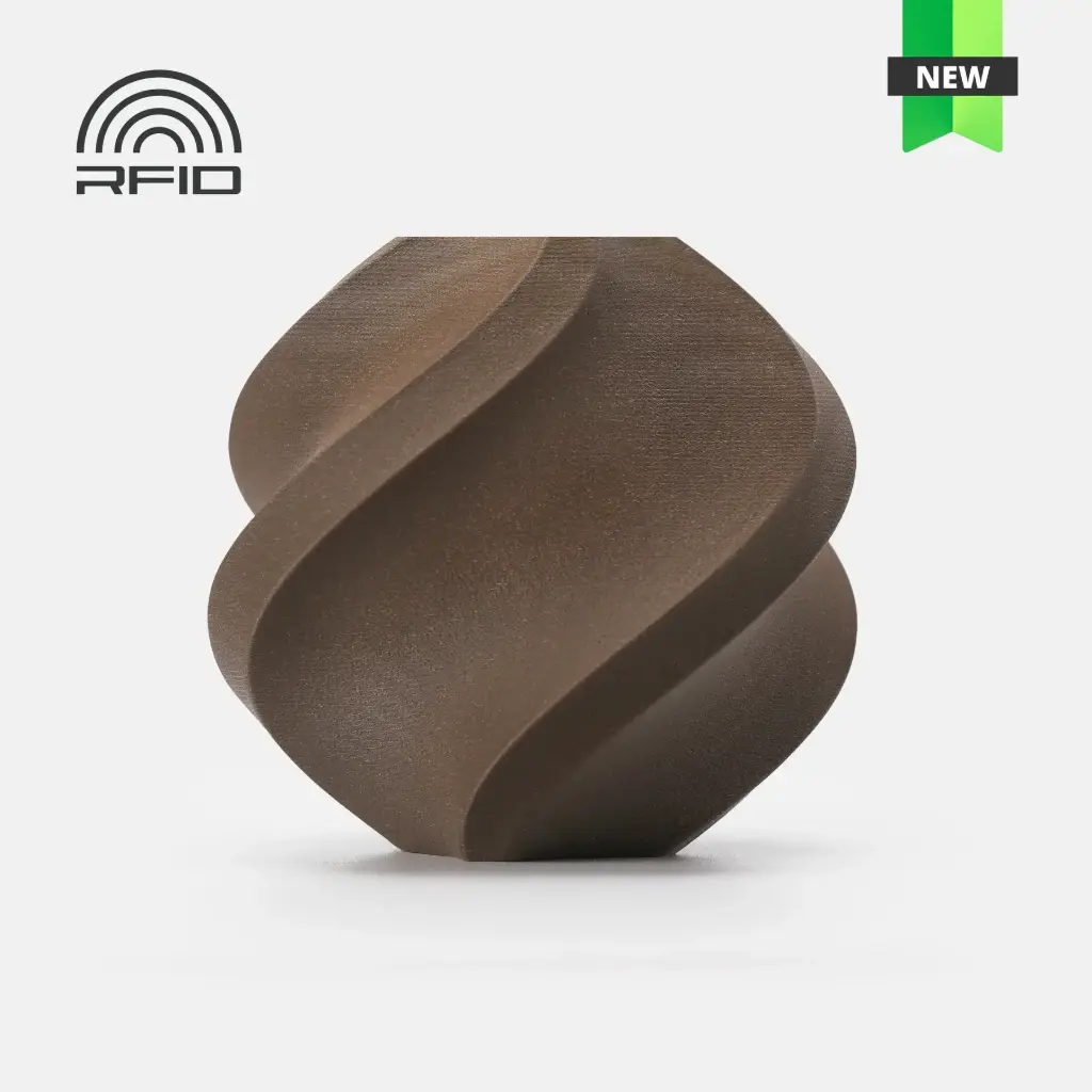 Bambu Lab PLA Wood - 3D printing filament - 1.75mm (1Kg) – Nogal negro