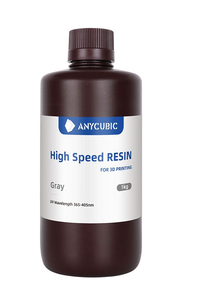 Anycubic - Resina de alta velocidad gris, 1 kg