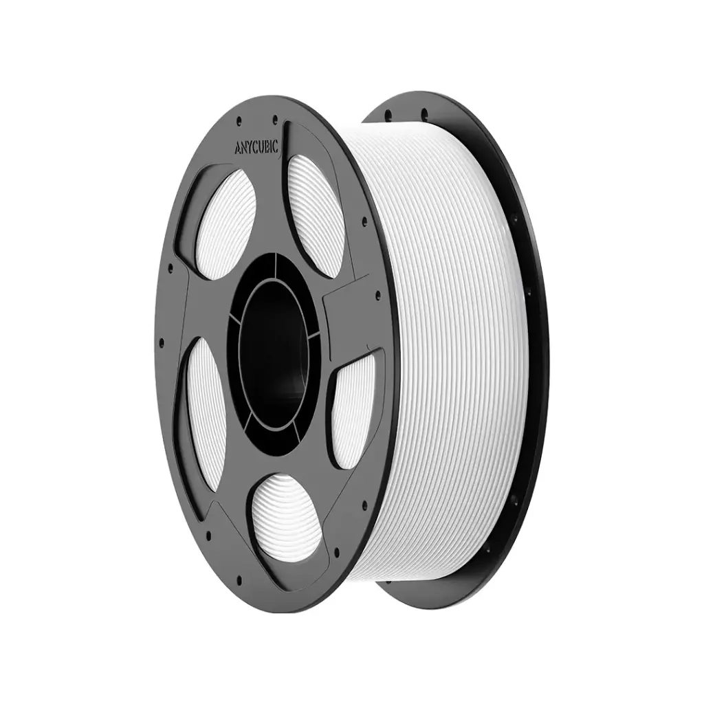 Anycubic PLA Basic RFID - Filamento para impresión 3D - 1,75mm (1Kg) – Blanco
