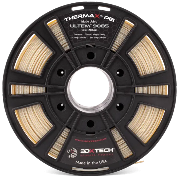 3DXTech ThermaX™ PEI 9085 - 3D printing filament - 1.75mm (500g) – Natural