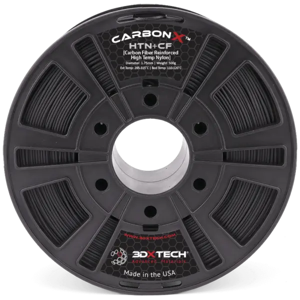 3DXTech FibreX PPA+GF15 - 3D printing filament - 1.75mm (750g) – Black