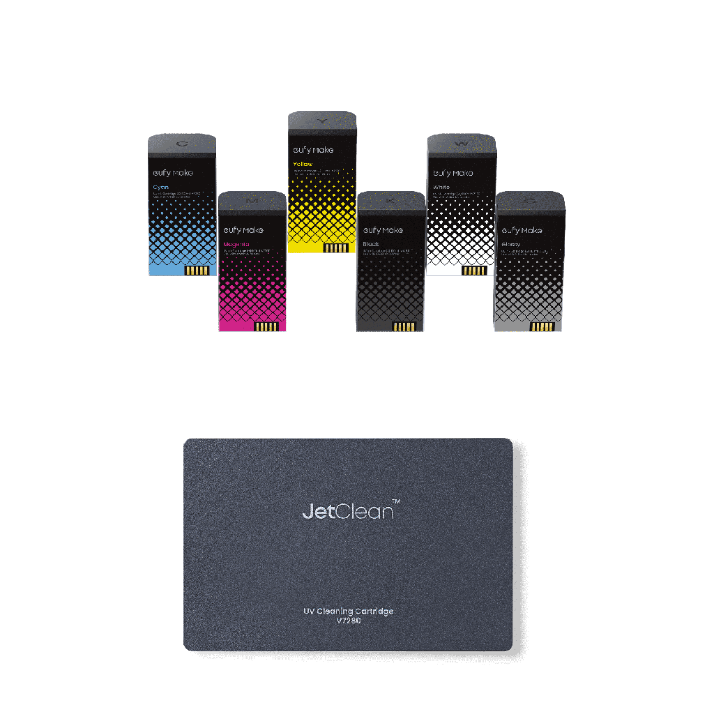 Eufymake Ink and cleaning cartridge kit