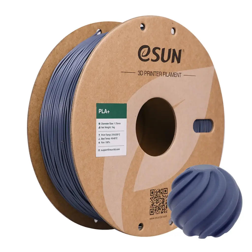 eSun PLA+ - 3D printing filament – 1.75mm (1Kg) – Grey