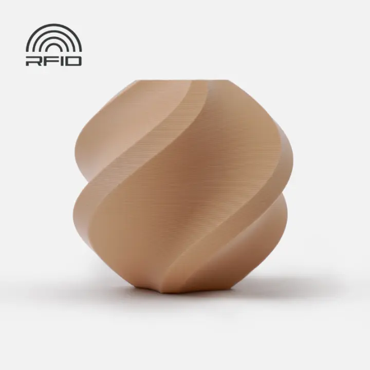 Bambu Lab PLA Matte - 3D Printing Filament – 1.75 mm (1 kg) - Latte Brown