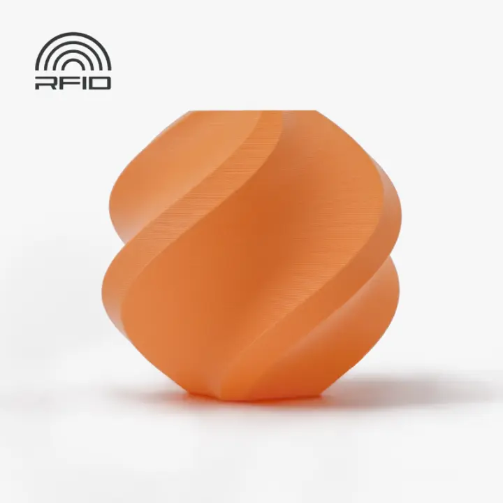 Bambu Lab PLA Mate Refill - Filamento para impresión 3D – 1,75 mm (1 kg) - Naranja mandarina