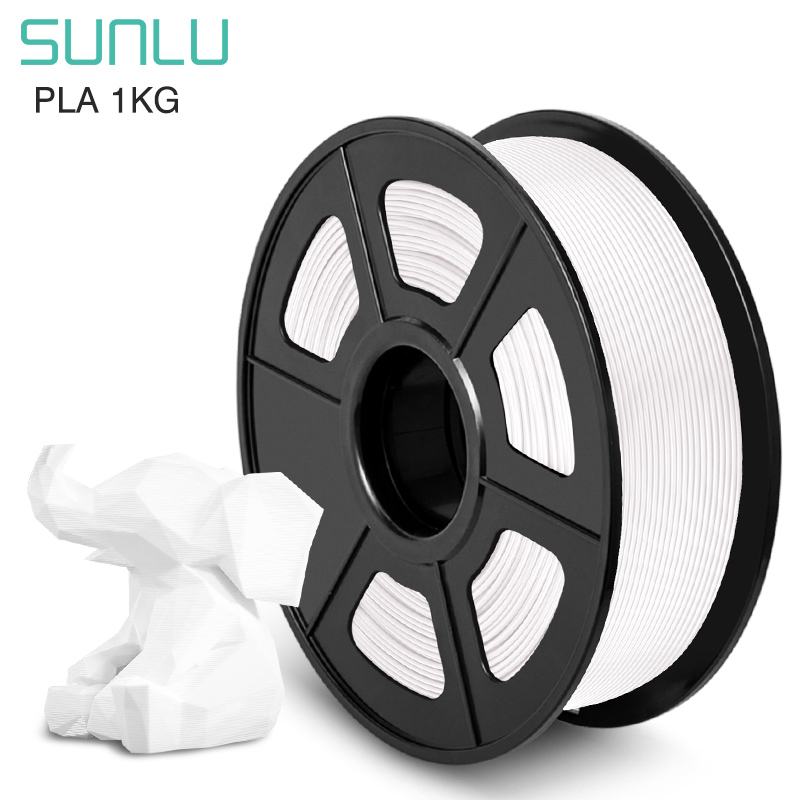 PLA de alta velocidad Sunlu | Filamento para impresión 3D | 1,75 mm (1 kg) | Negro