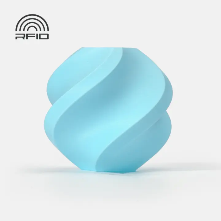 Bambu Lab PLA Mate Refill - Filamento para impresión 3D – 1,75 mm (1 kg) - Azul claro