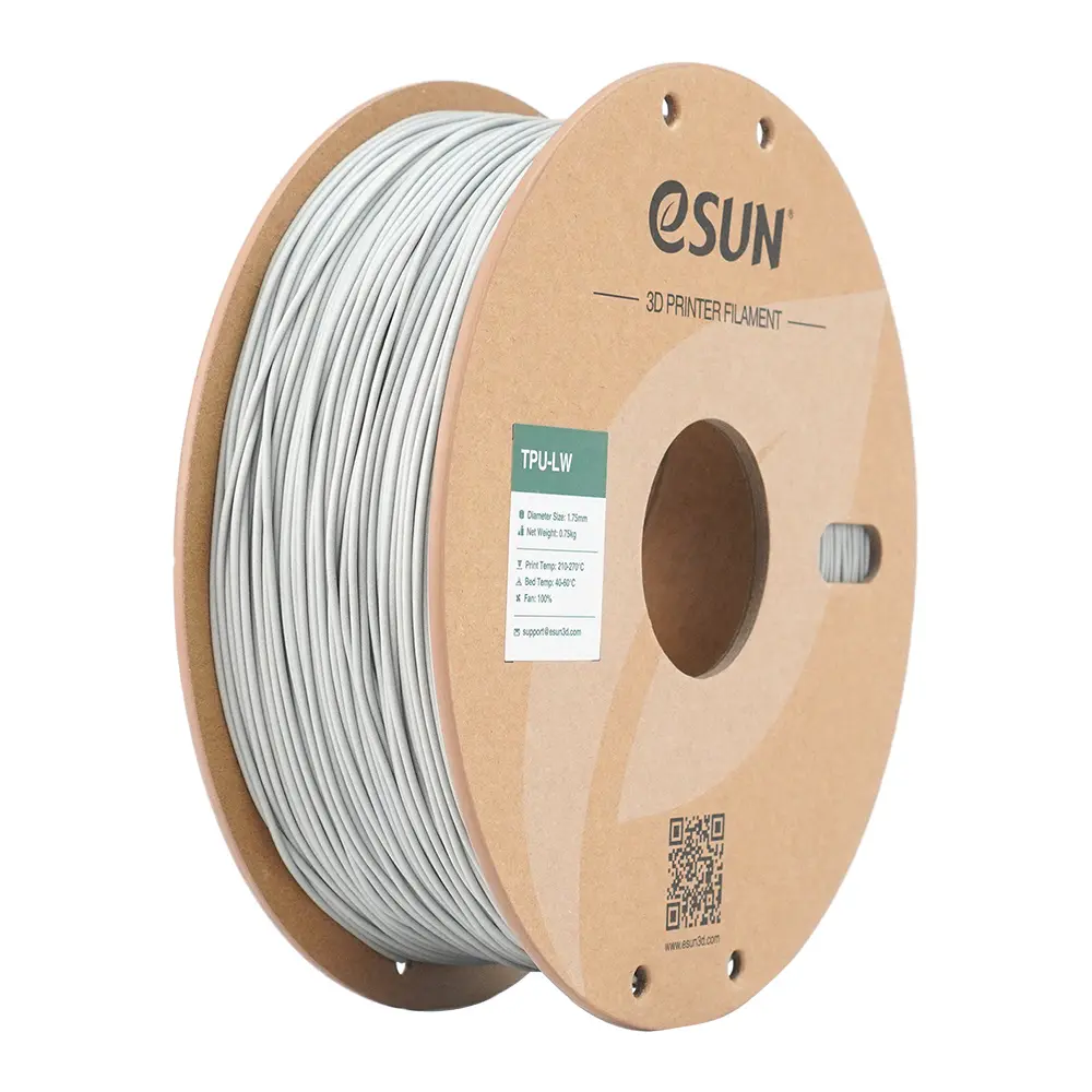 eSUN TPU-LW - 3D Printing Filament - 1.75 mm (750g) - Gray