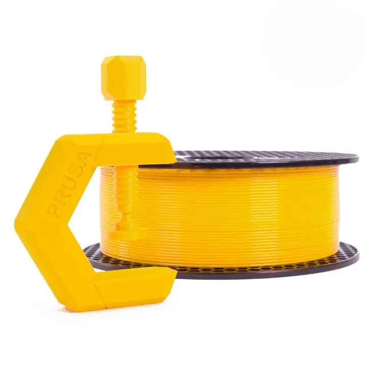 Prusa PETG (NFC) – 3D printing filament – 1.75 mm (1 kg) – Mango yellow