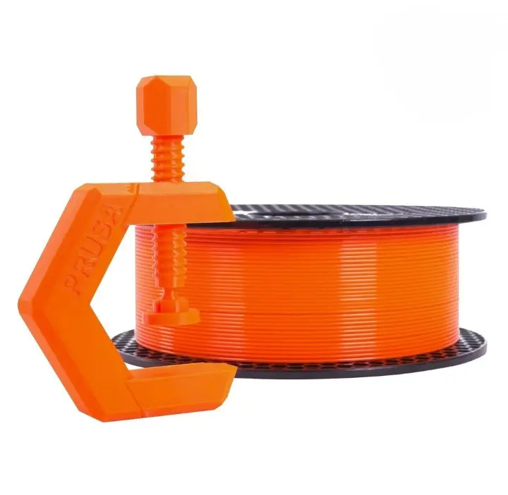 Prusa PETG (NFC) – 3D printing filament – 1.75 mm (1 kg) – Prusa Transparent Orange