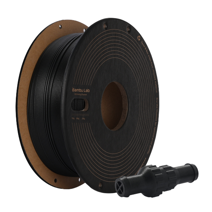 Bambu Lab PPS-CF - Filamento para impresión 3D - 1,75mm (750g) – Negro