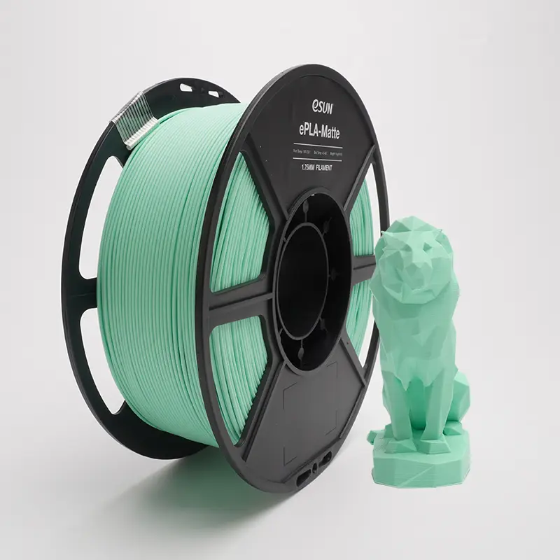 eSun PLA -Matte - 3D printing filament – 1.75mm (1Kg) – Green menta