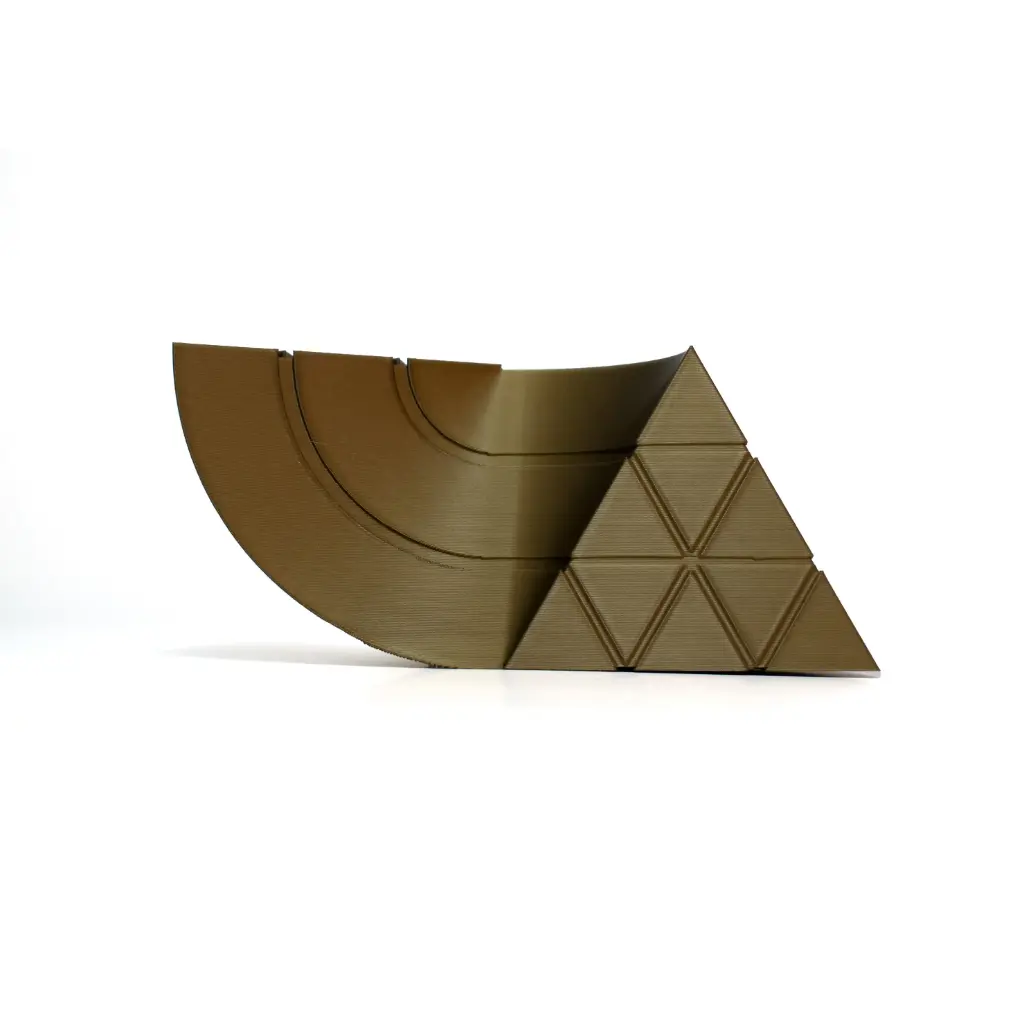 Smartfil PLA reciclado - Filamento para impresión 3D - 1,75mm (1Kg) - Oro