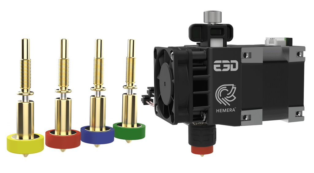 E3D RapidChange Revo™ Hemera - 1,75 mm, kit completo de 12 V