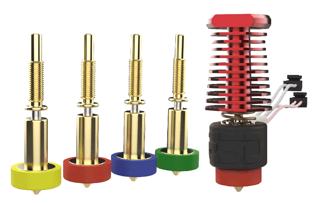 E3D RapidChange Revo™ Voron - 1.75mm, 12V Fully Loaded Nozzle Kit