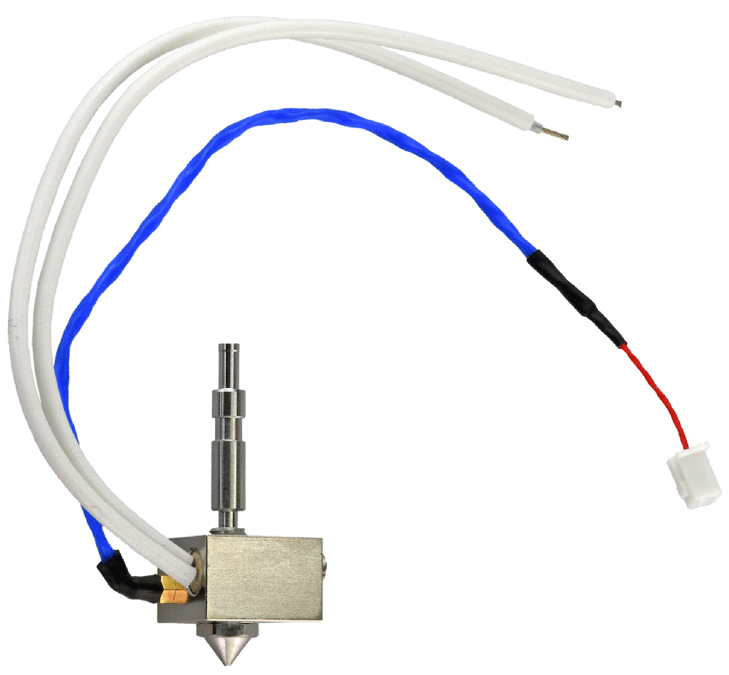 Flashforge Creator 4 Conjunto de boquilla derecha-HT - 0,4 mm (para filamento de ingeniería)