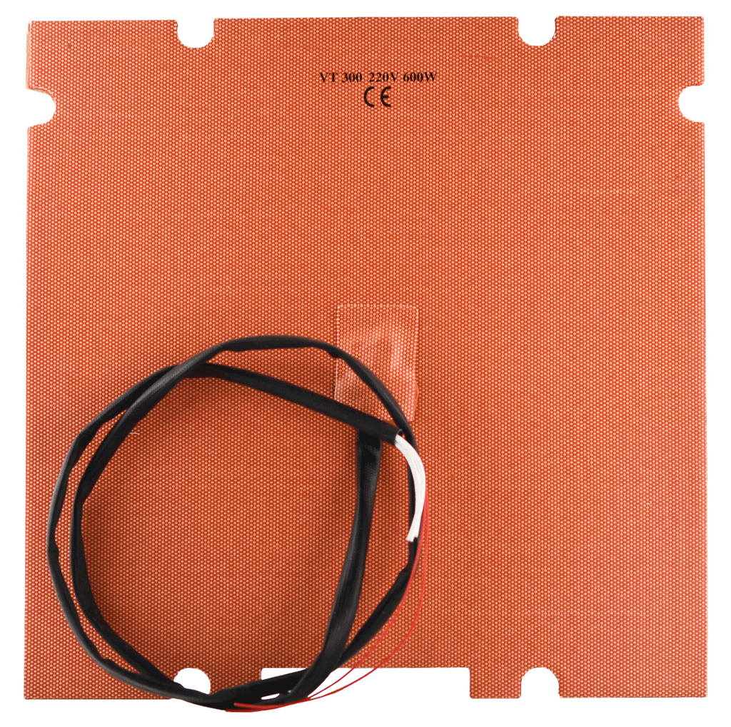 Arlon Silicone Rubber Heater w/ Thermistor - 300x300 mm