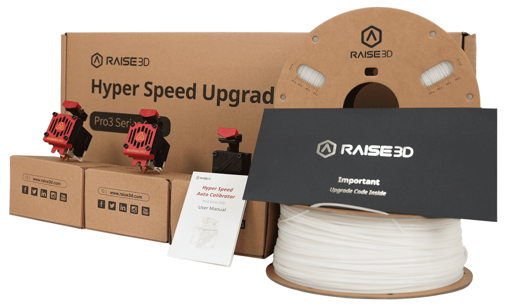 Actualización Hyper Speed de Raise3D para la serie Pro3