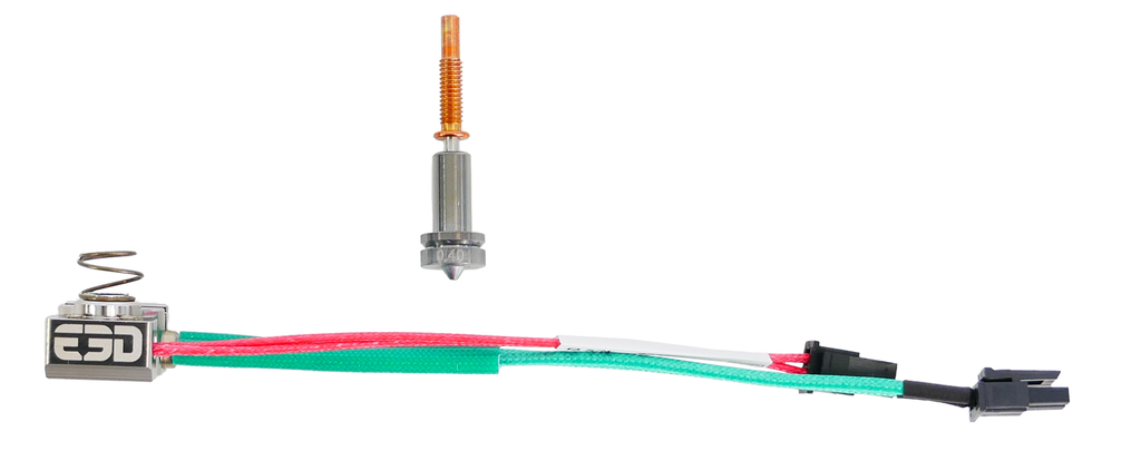 E3D Revo High Temp Hotside - PT100 - Kit de boquilla única